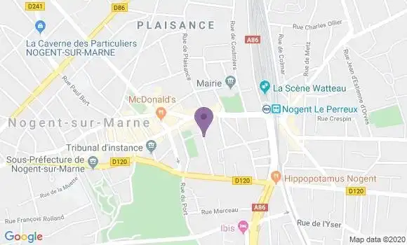 Localisation Dubout Alain