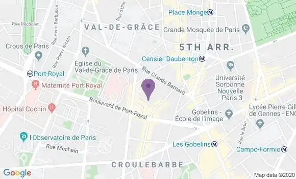 Localisation Hammoutene Franck