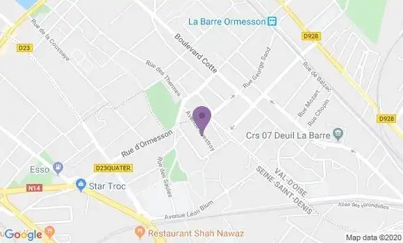 Localisation Fragne Pierre