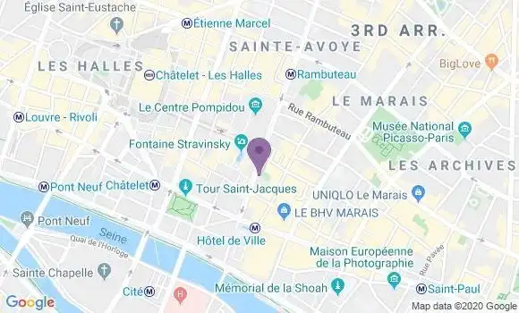 Localisation Taudou Bernard