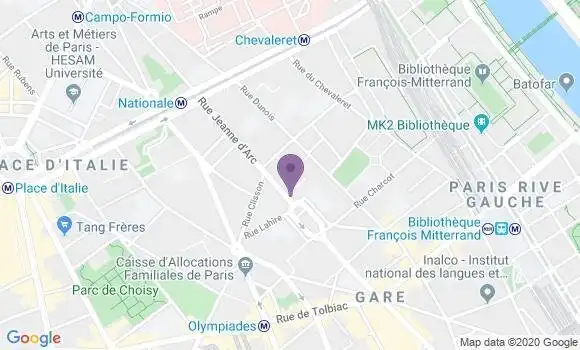 Localisation Saget Sylviane