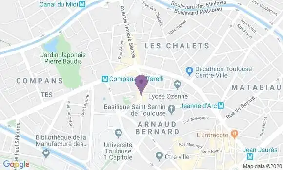 Localisation Delbos Philippe