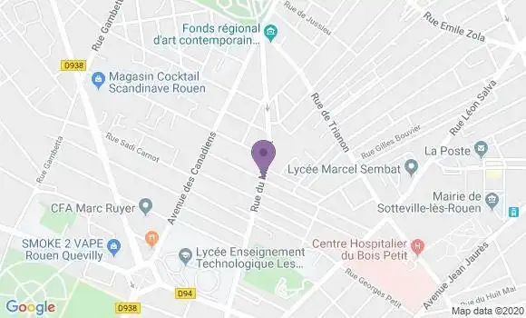 Localisation Carre Christian