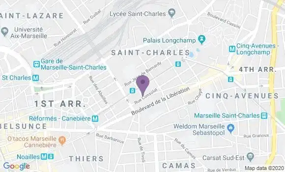 Localisation Scampini Jean Jacques