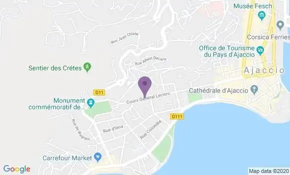 Localisation Casalonga Paul