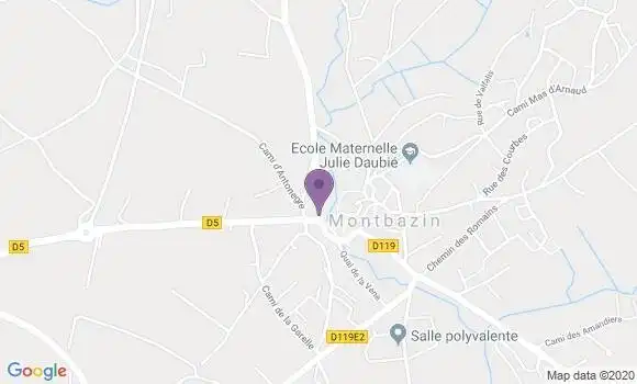 Localisation Fabiano Antoine