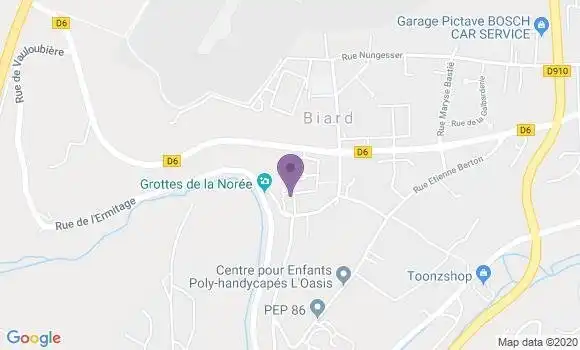 Localisation Servais Claude