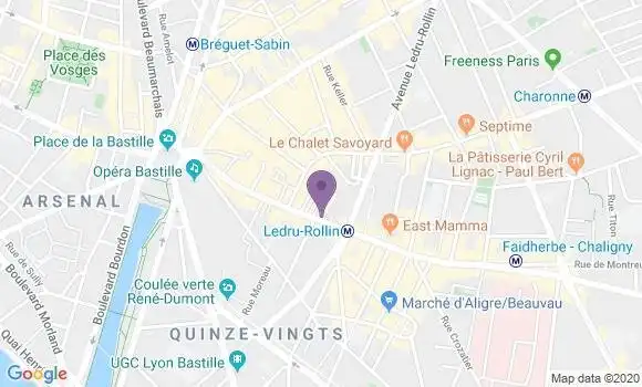 Localisation Bouchard Eric Marie