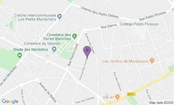 Localisation Dubor Bernard