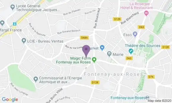 Localisation Guilleminot Hugues