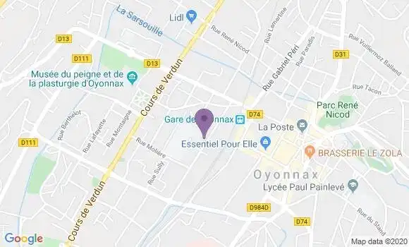 Localisation Rebourg Philippe