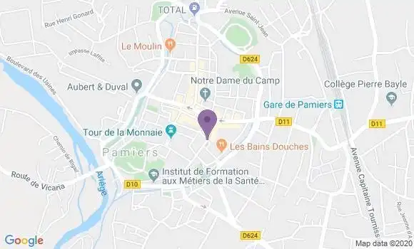 Localisation Lasserre Christian