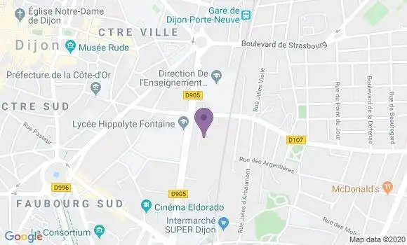 Localisation Bouchez Louis Gabriel