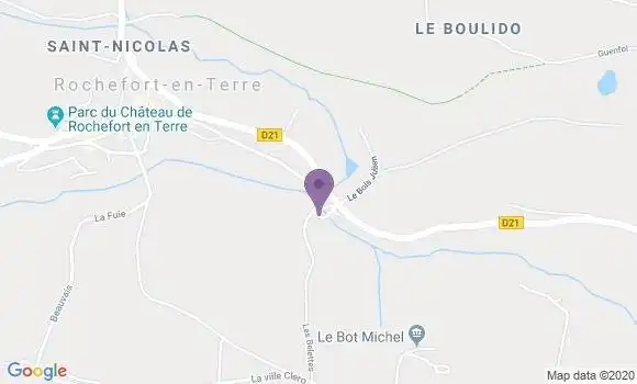 Localisation Le Glaunec Jean Paul