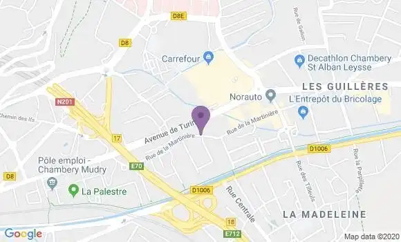 Localisation Douillet Yves