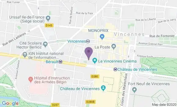 Localisation Villepelet Robert