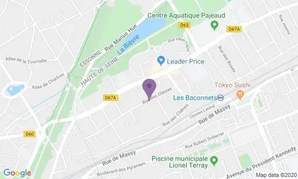 Localisation Debain Alain
