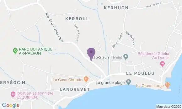 Localisation Bernard Yves
