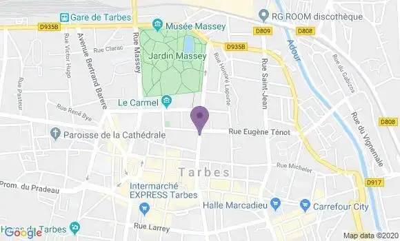 Localisation Fonquergne Jacques