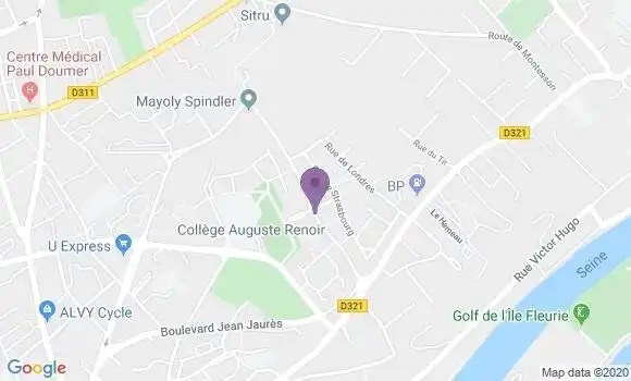Localisation Baussant Jean Luc