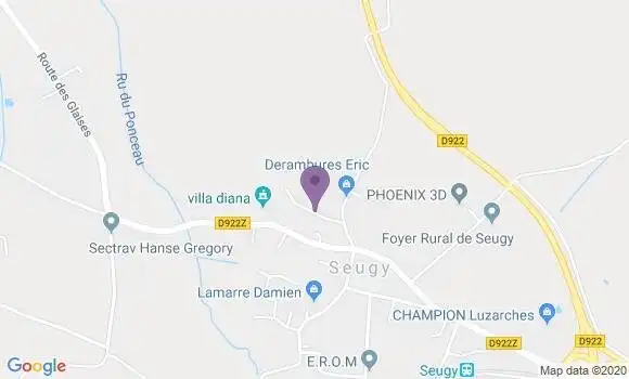 Localisation Bretault Gilles