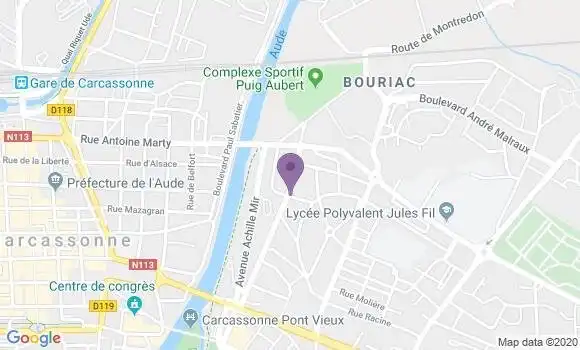 Localisation Bues Jean