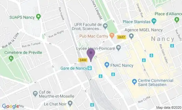 Localisation Moitry Dominique