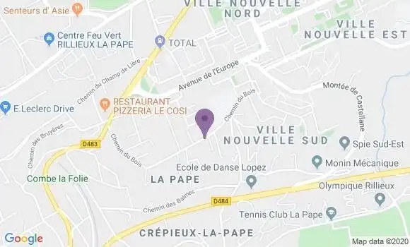 Localisation Pierrot Bernard