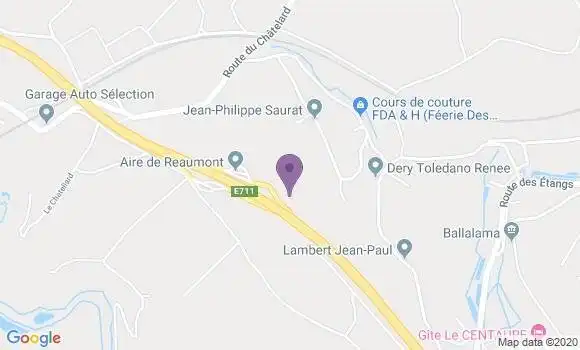 Localisation Sibeud Jean Loup
