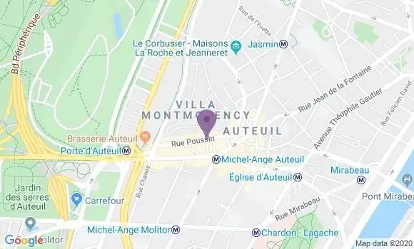 Localisation Fourcade Anne Marie
