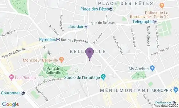 Localisation Meunier Jean Michel