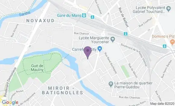 Localisation Cussot Jean Louis
