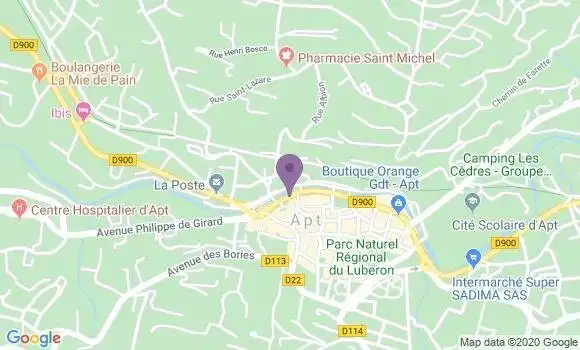 Localisation Fau Jacques