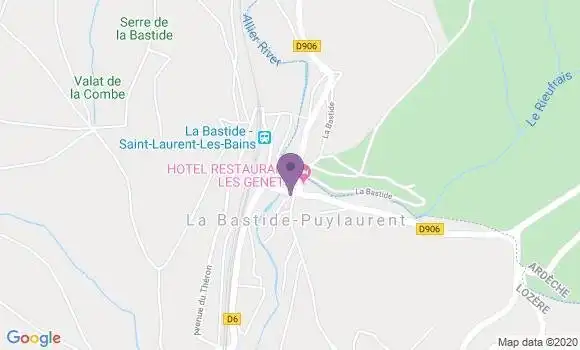 Localisation Toiron André