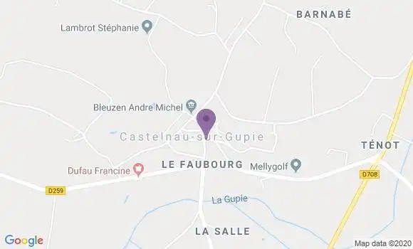 Localisation Goret Francis