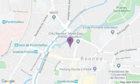 Localisation Faunieres Marion