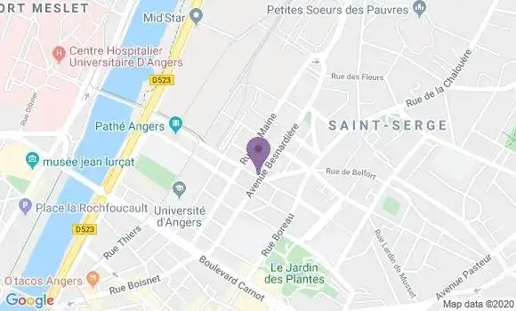Localisation Vie Lionel