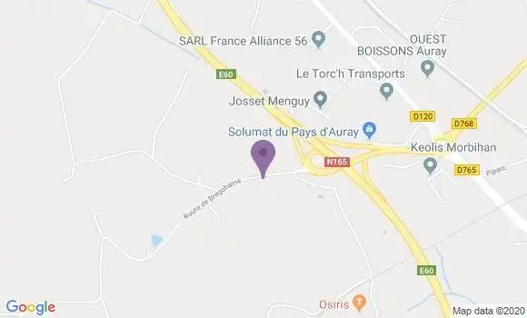 Localisation Chabernaud Gilles