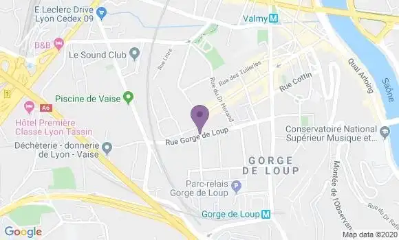 Localisation Cossoul Jean Pierre