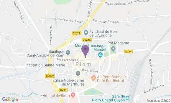 Localisation Berger Claude