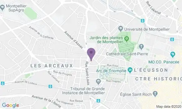 Localisation Combes Philippe