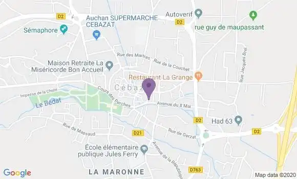 Localisation Gardize Georges