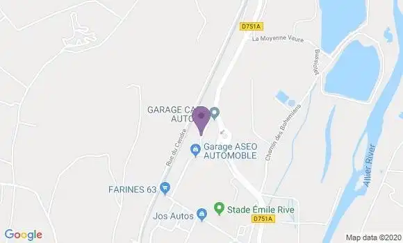 Localisation Castanie Robert