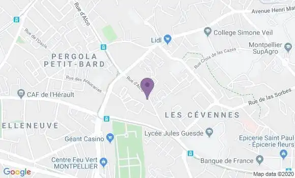 Localisation Nougaret François