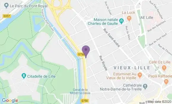 Localisation Binauld Henri