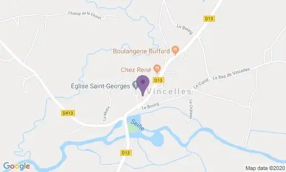 Localisation Chaudoye Jean