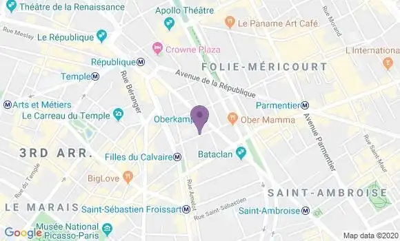 Localisation Fouquet Jean Louis