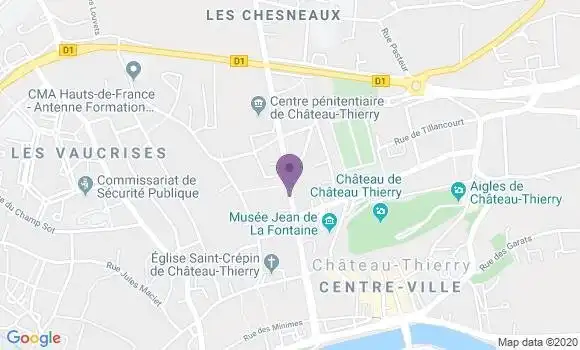 Localisation Verle François