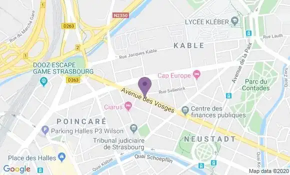 Localisation Muller Boileau Françoise