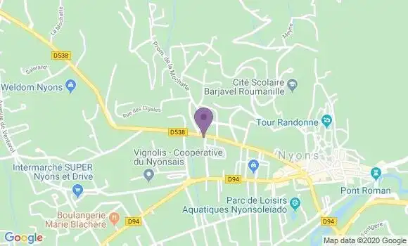 Localisation Laget Jean Michel